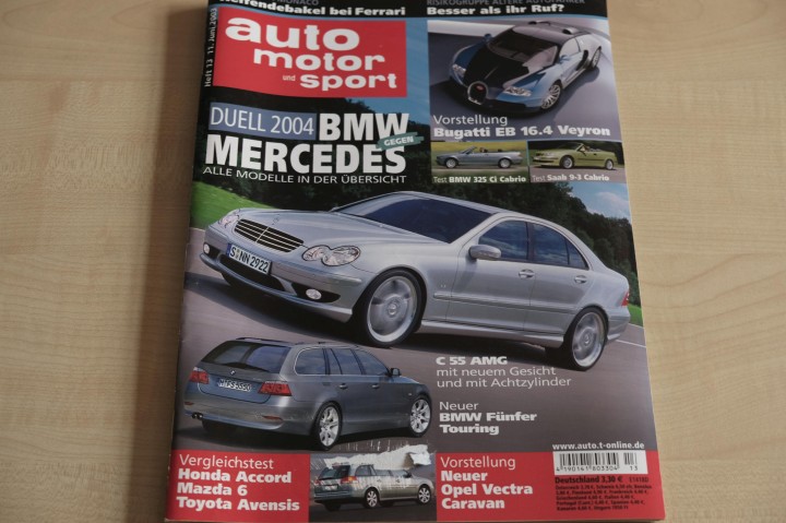 Deckblatt Auto Motor und Sport (13/2003)